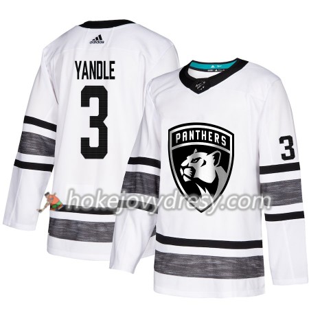 Pánské Hokejový Dres Florida Panthers Keith Yandle 3 Bílá 2019 NHL All-Star Adidas Authentic